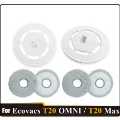 Hot For Ecovacs Deebot T20 OMNI/T20 Pro Robot Mop Brackets Vacuum Mopping Plate Mop Cloth Mount Holder Replace Spare Parts