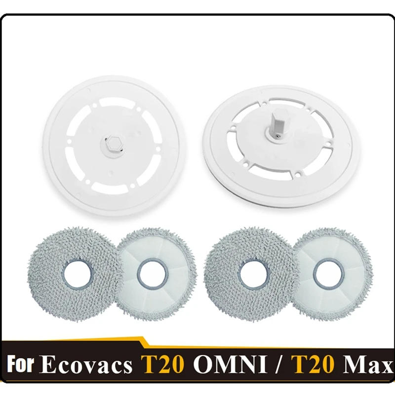 Description Picture 4 of itemHot For Ecovacs Deebot T20 OMNI/T20 Pro Robot Mop Brackets Vacuum Mopping Plate Mop Cloth Mount Holder Replace Spare Parts