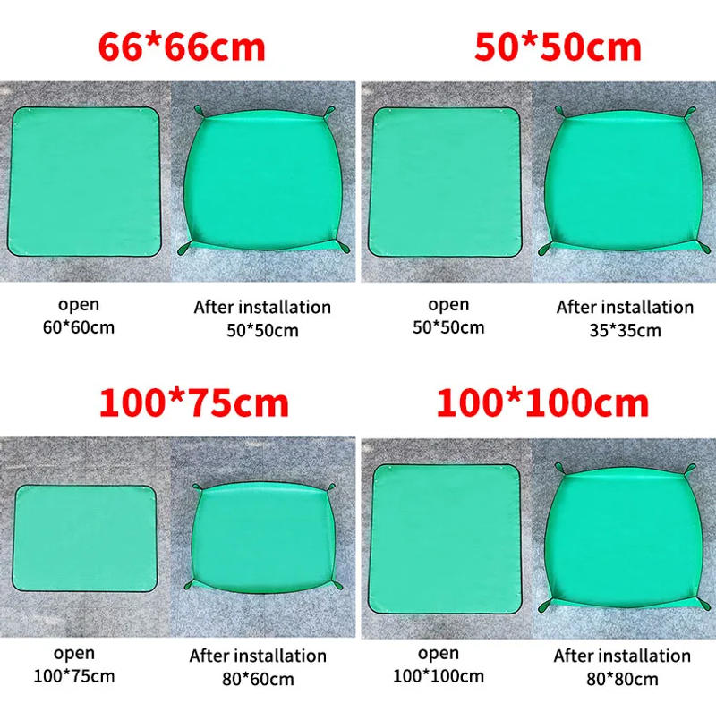 Description Picture 2 of itemWaterproof Plant Pot Mat, Indoor Garden Mat With Work Gloves, Foldable Houseplant Succulent Pot Mat, Indoor Plant Mat, Portable