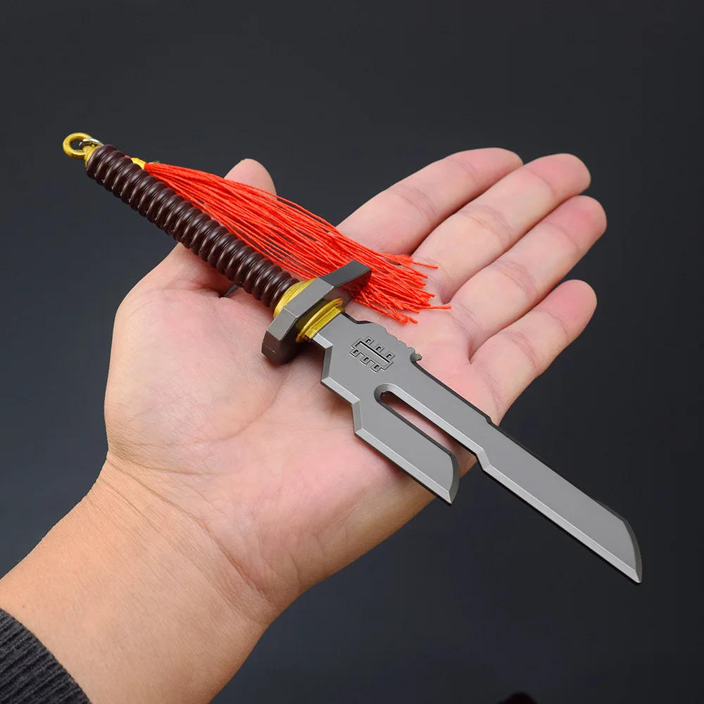 Description Picture 4 of item20cm Jujutsu Kaisen Katana Metal Fushiguro Toji Sword Real Ninja Knife Yuta Iron Japanses Samurai Katana Kid Toys Anime Gifts