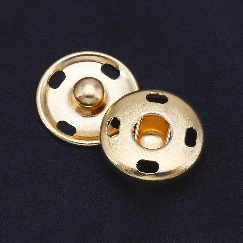 Description Picture 5 of item10 Set Metal Copper Press Studs Sewing Button Snap Fasteners Buckle Sewing Leather Craft Clothes Bags Handmade DIY Garment