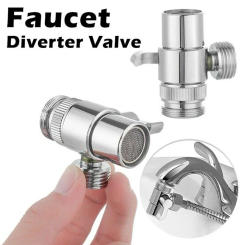 Kichen Accessories Valve Diverter Faucet Diverter 3-way Bidet Shower Connector Diverter Faucet Adapter For Toilet