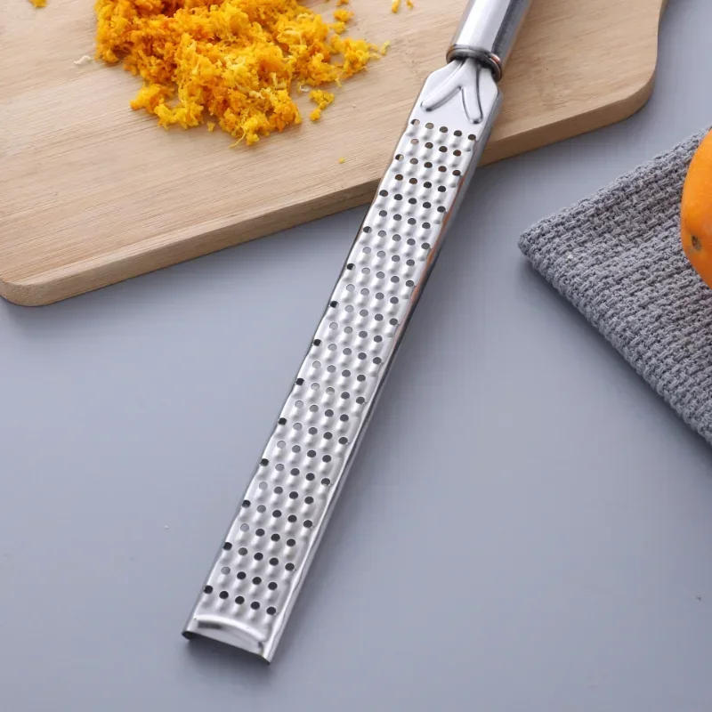 Description Picture 4 of itemHandheld Cheese Grinder Stainless Steel Garlic Grater Vegetable Fruit Grinder Lemon Zester Citrus Ginger Cheese Grinding Tools