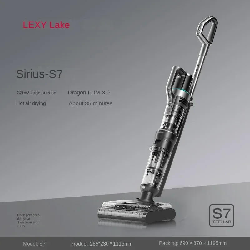 Description Picture 2 of itemLake Sirius S7 3-in-1 Household Appliances Mite Removal Dust Cleaning Machine Wash Suction Sweep Mop Integrated Machine