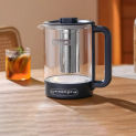 650W Household Multifunctional Electric Kettle 1.5L Glass Health Kettle Fully Automatic Transparent Tea Maker with Filter