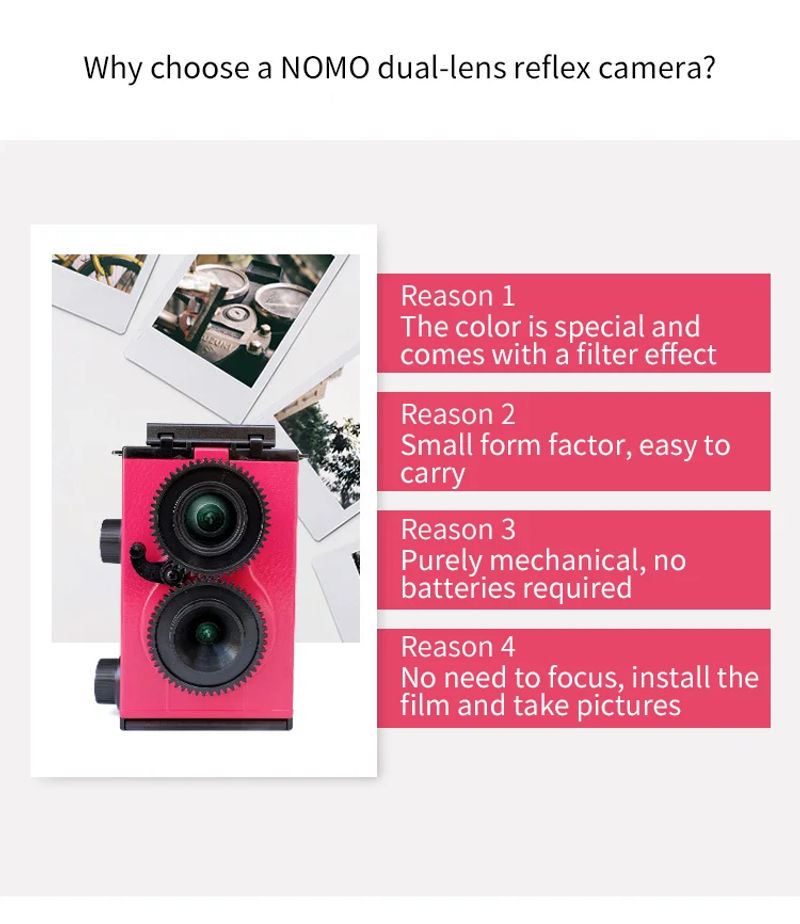 Description Picture 4 of itemXFILM Dual-Reflective Camera 135MM Film Camera Spot Camera Retro Nostalgic Photography Hobby Assembly Of Point-And-Shoot Camera