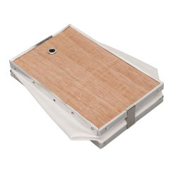 Beekeeping Tool Bee Smoker Bellow PVC Leather Plywood Box Beekeeping Equipment Replacement with Clip for Beehive Bee Smoker Box