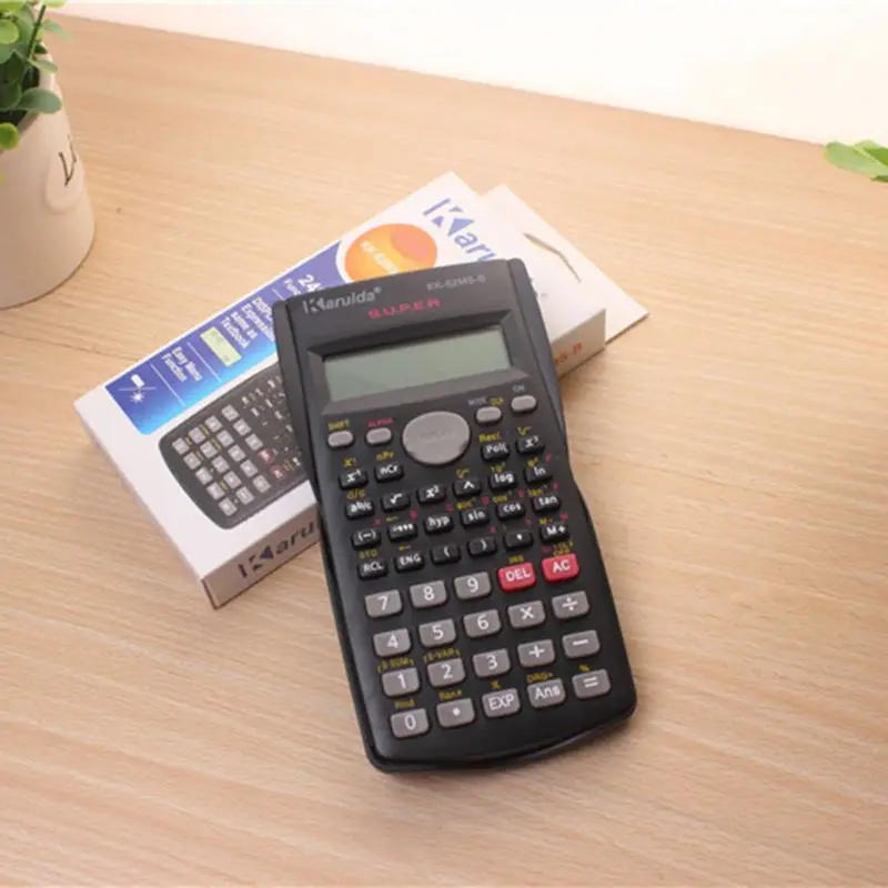 Description Picture 5 of item82MS/TL Multifunctional Student Scientific Function Calculator Dual Display Exam Calculator