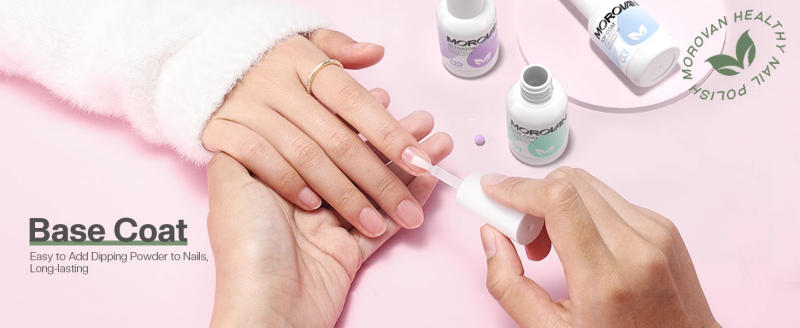 Description Picture 6 of itemDip Powder Liquid Set with Activator Base Top Coat and Dipping Powder Brush Saver 4pcs 0.5oz for Dip Powder Nail Kit