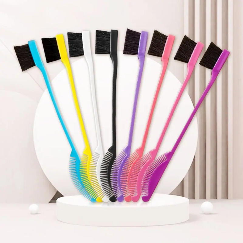 Description Picture 6 of itemAccessories Beauty Tools Eyebrow Styling Tool Hair Dye Brushes Edge Control Brush Hair Comb Edge Brush Comb Eyebrow Gel Brush