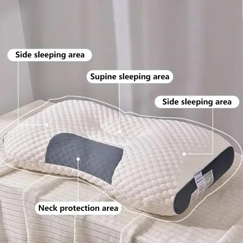 Description Picture 2 of itemSpa Massage Pillow Washable Non-Collapse Cervical Support Pillow Core Home Pin Gift Pillow