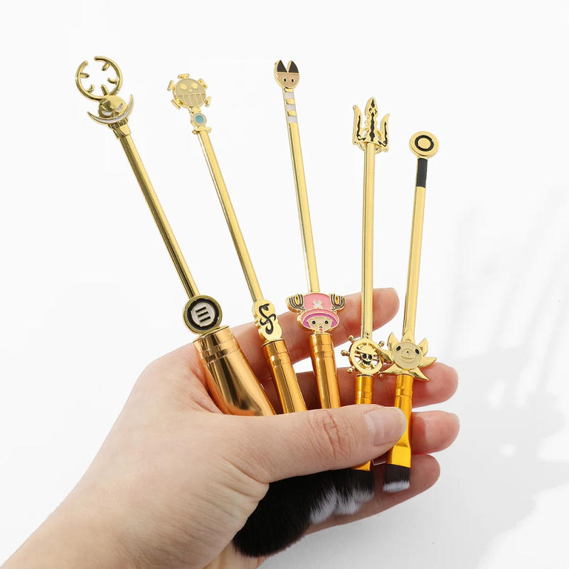 Description Picture 6 of item5pcs/set One Piece Makeup Brushes Cosplay Luffy Blush Nose Eye Shadow Eyebrow Brush Figures Tony Tony Chopper Cosmetic Brush