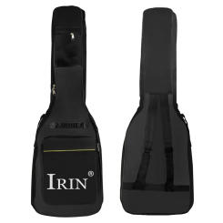 IRIN Electric Guitar Case Gig Bag Black Waterproof Oxford Cloth Bag Guitar Accessories Musical Instrument Storage Backpack