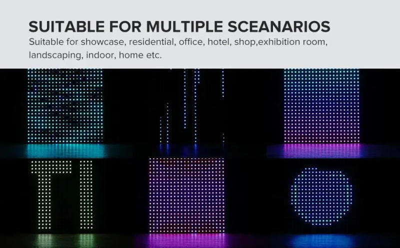 Description Picture 6 of itemSP801E DC5V-24V 12V Art-Net Magic LED WIFI Controller Matrix Panel Module WS2812 WS2811 Light Strip Wireless Control IOS Android