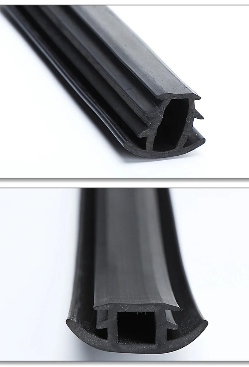 Description Picture 6 of itemRubber T Strip EPDM Gap Cover for Solar Photovoltaic Bracket  Metal Cable Trench Cover Monocrystalline Solar Panel Seals Black