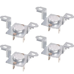 4Pack DC96-00887A Dryer Assembly Bracket Thermostat Compatible with Samsung & Kenmore Dryers DC96-00887C PS4276292 AP5966894