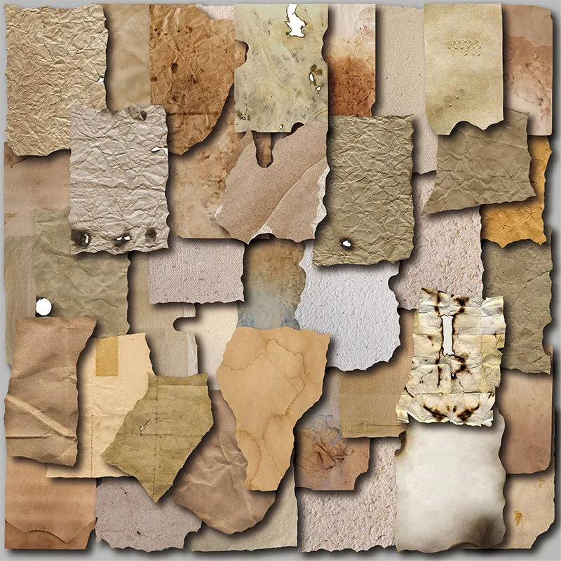 Description Picture 4 of itemRetro Style Patterns Scrapbook Craft Paper Kit for Scrapbook Journaling Suppliesfor Cardmaking Junk Journal Decorative Cardstock