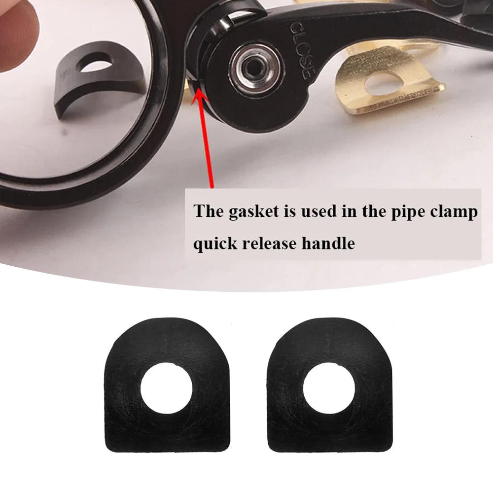 Description Picture 6 of item1-2pcs Bicycle Quick Release Seatpost Clamp Gasket Copper / Plastic Clip Mountain Bike Tube Clips Accessories Seat Clip Gasket