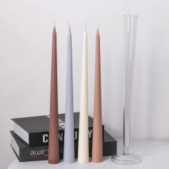 DIY Long Pole Candle Acrylic Mold Bracket Church Candle Making Supplies Easy To Demold Plastic Mould Candlelight Dinner Decor