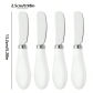 White Silver 4PCS