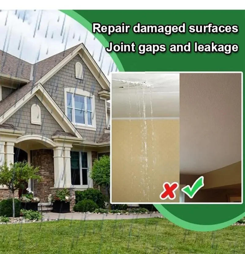 Description Picture 3 of itemTransparent waterproof Glue Water Proofing Sealant Paint Invisible Adhesive Repair roof wall cracks
