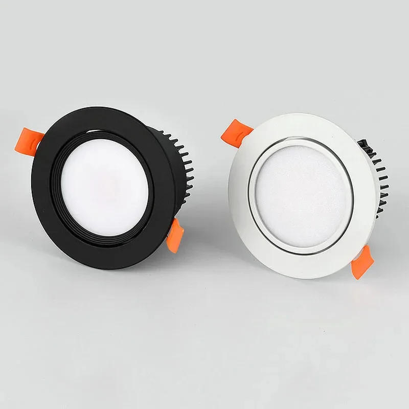 Description Picture 4 of itemLED Downlight Dimmable Lamp Ceiling 5w 7W 9W 12w 15w 18w Cob Led Spot 220V/110V Ceiling Recessed round panel light