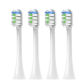 4pcs White