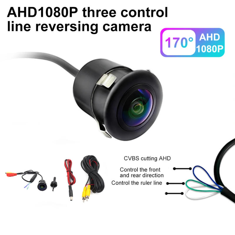 Description Picture 4 of itemCar Rear Reverse Camera Rearview 170 degree Car Infrared Auto Night Vision Vehicle Reverse Camera Universal