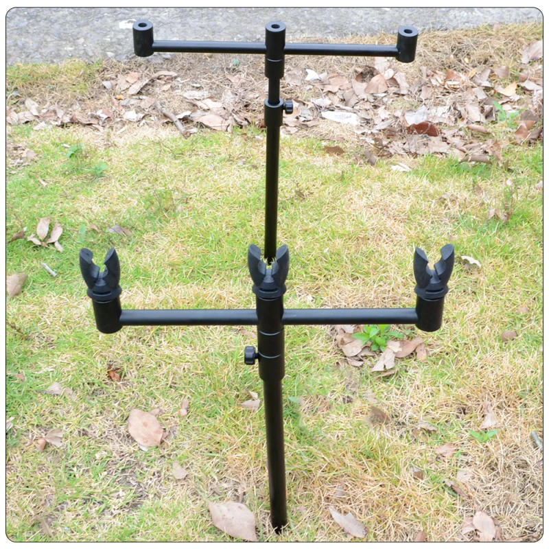 Description Picture 3 of itemCarp Fishing Rod Pod Set Buzz Bar and Bank Sticks With 3 Rod Rest Head in Portable Tackle Bag