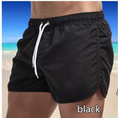 2024 Summer New Men's Shorts Beach Swimming Surfing Fast Drying Breathable Leisure Slow Running Fitness Loose Sports Shorts