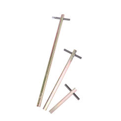 Elevator Triangle Key 100/200/300mm Wrench Triangular Screwdriver Extended Type Professional Train Triangle Key Elevator Door