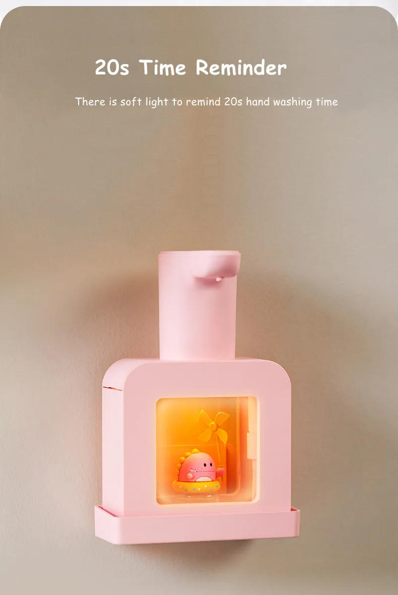 Description Picture 5 of itemNew Automatic Soap Dispenser Cute Pet Contact Free Hand Sanitizer USB Charging 400ml Liquid Dispensers Wash Handtizer Personal