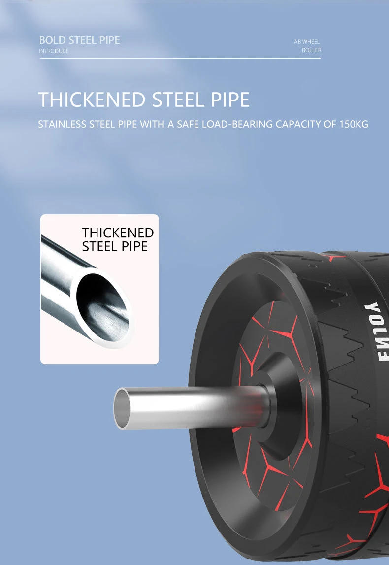 Description Picture 6 of itemAb Roller Wheel Abs Workout Equipment for Abdominal Core Strength Training Home Gym Fitness Equipment for Core Workout Fitness