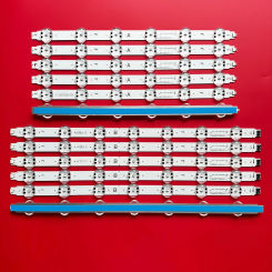 12pcs LED Strip for Trident_86UK65_A B 86UK6300 86UK6500PCB 86UK6570PUB 86UK7500 86UK8070AUB 86UK8070PUA SVL860A03A SVL860A03B