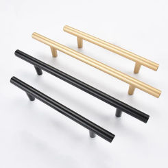 Door Handle Modern T-shaped Cabinet Handles Set for Easy Installation Kitchen Cabinet Pulls for Cabinets