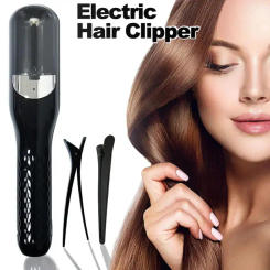 Professional USB charging cordless hair clipper for repairing hair tails, making hair smoother and smoother