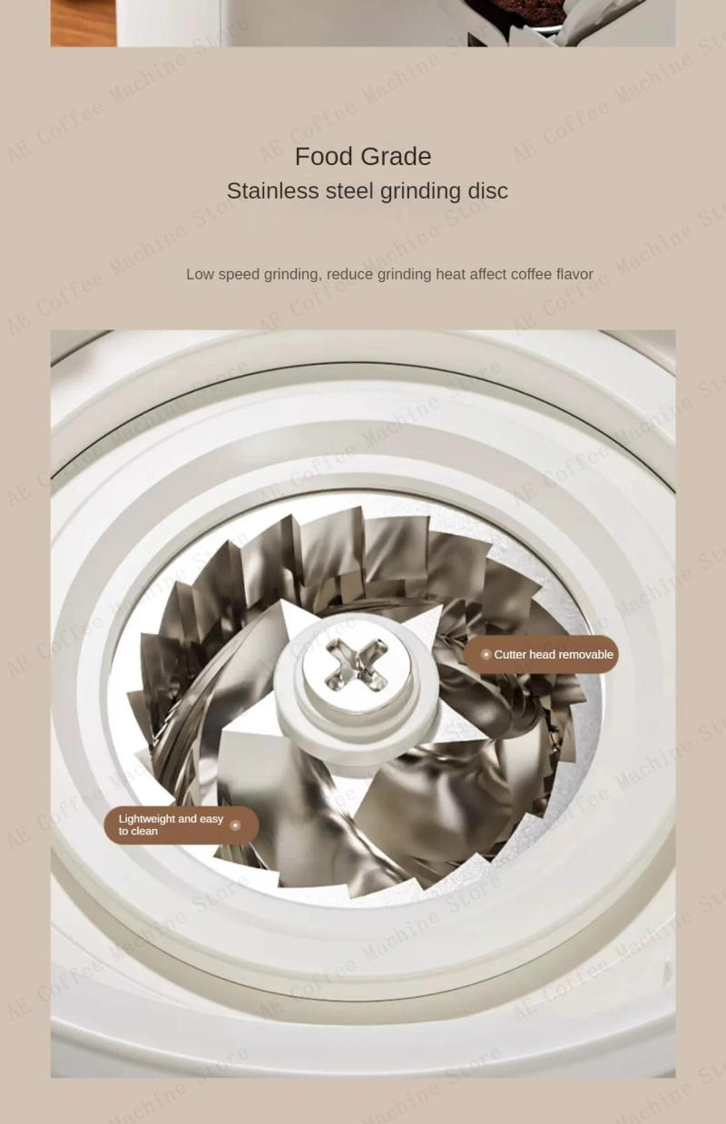 Description Picture 6 of itemMultifunctional Coffee Machine That Can Use Capsules Grinding Integrated Espresso Machine Semi-automatic Home Coffee Machine