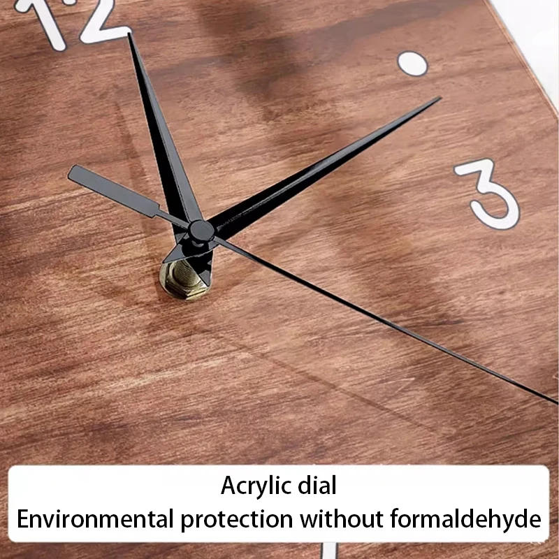 Description Picture 5 of itemModern Wall Clocks Living Room Large Corner Clock Elegant Led Digital Wall Clock Electronic Calendar Noiseless Clocks Home Decor