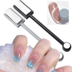 Cat Eye Magnetic Stick for Nail Gel Polish Line Strip, Cat Eye Effect, Nail Art Tool Magnet Board