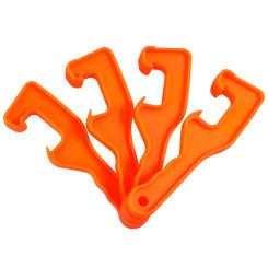 4pcs Bucket Lid Opener Plastic Wrench Can Opener Bucket Opening Tool Bucket Lid Lifter (Random Color)