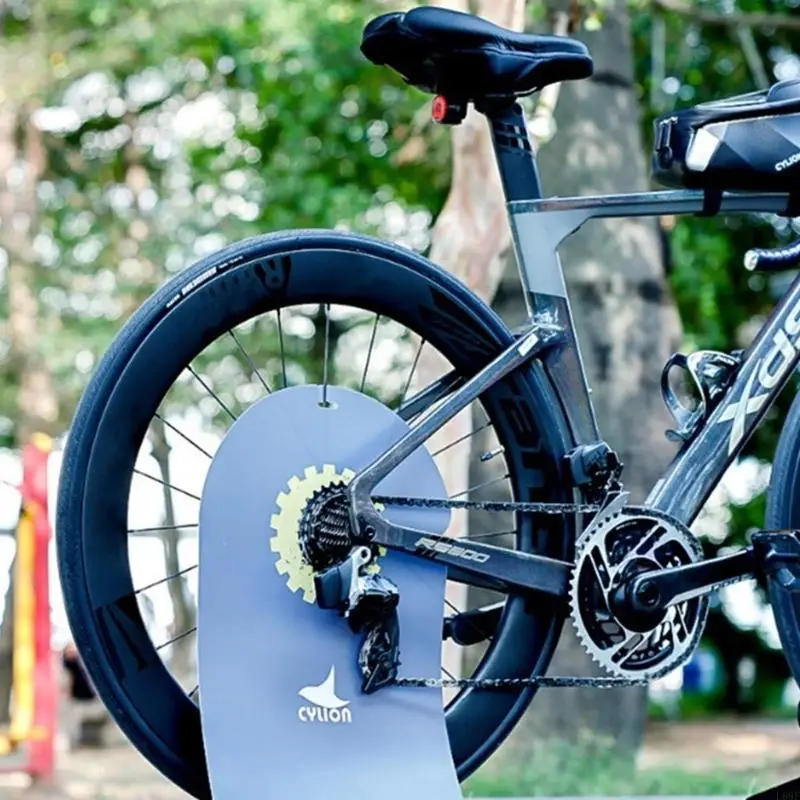 Description Picture 4 of itemBicycles Washing Disc Brake Edges Protections Cover Brake Cleaning Protections Cover Mountain Bike Washer Cover Enduring