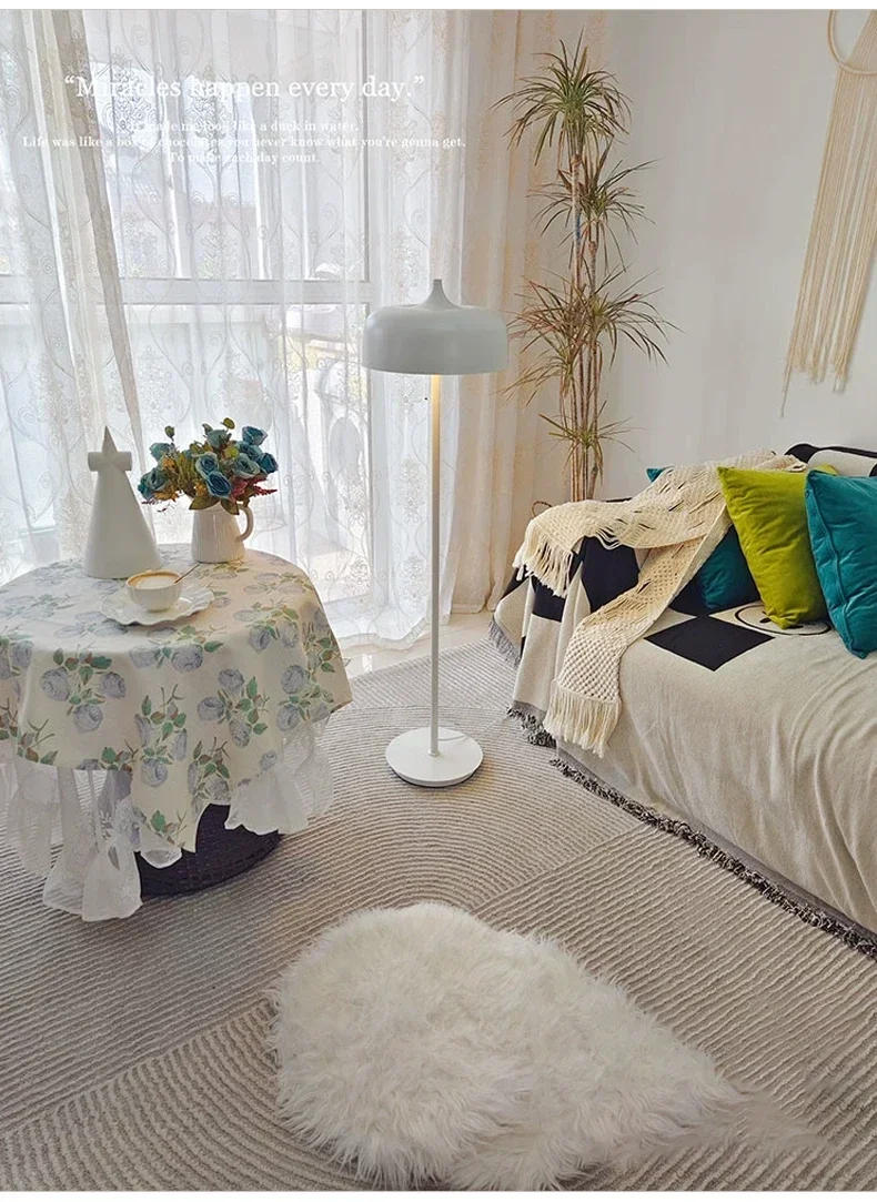 Description Picture 5 of itemModern Minimalist Floor Lamps Creativity Simplicity Standing Light Living Room Sofa Corner Bedroom Bedside Study Decor Luminaria