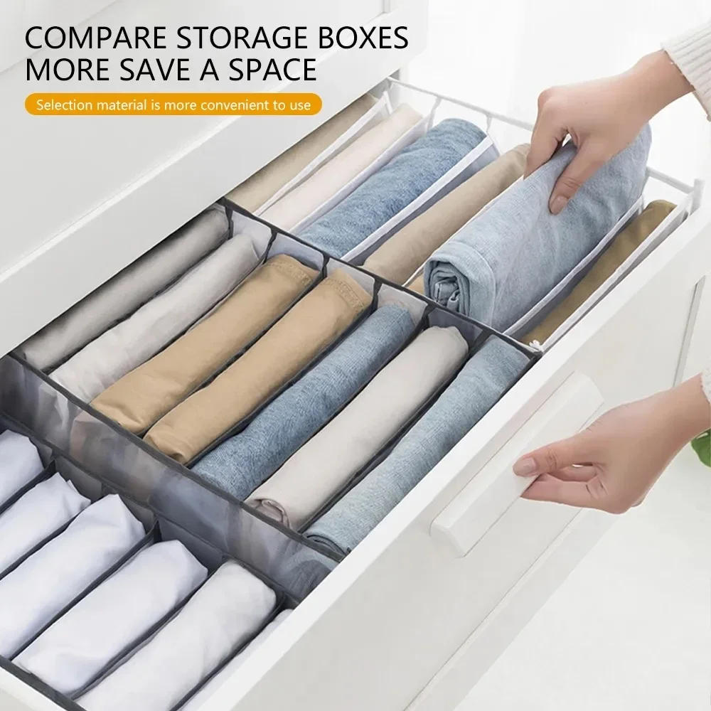 Description Picture 5 of itemCloset Organizer Clothing Organization System Drawer Organizers Cabinet Pants Storage Organizer Jeans Organization Storage Box
