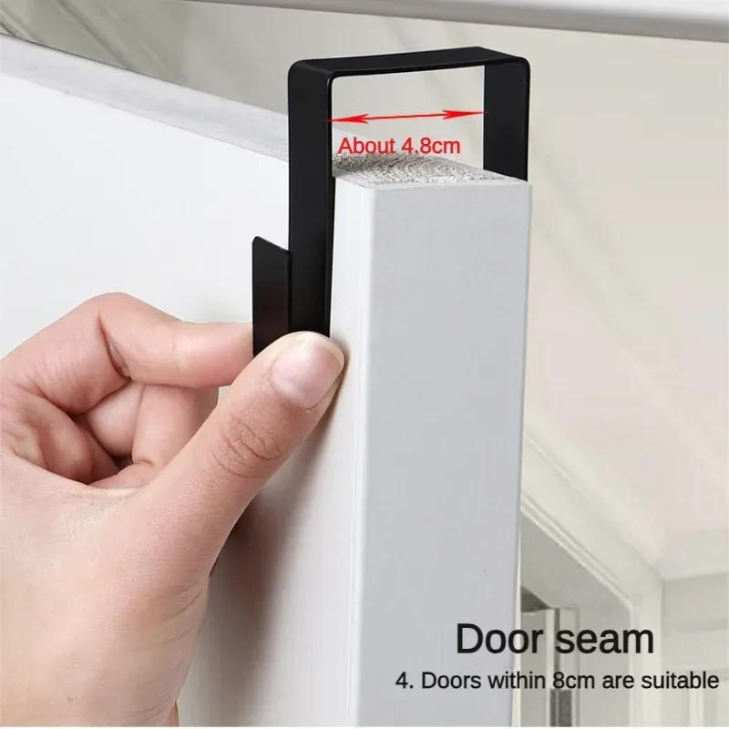 Description Picture 6 of itemMulti-functional Iron Art Hat Hook No-drilling Needed Wall-mounted Storage Organizer For Hats Scarves Bags Clothes