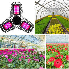 108 126 144 led LED Phyto Lamp E27 Full Spectrum Grow Light Plant Bulb AC 100-265V for Indoor Flower Grow Tent Box