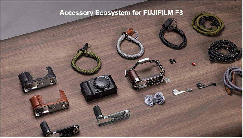 Description Picture 3 of itemSmallrig Camera Cage for FUJIFILM X-M5 L-Shape Mount Plate with Silicone Handle for FUJIFILM X-M5 All Protective Cage Accessory