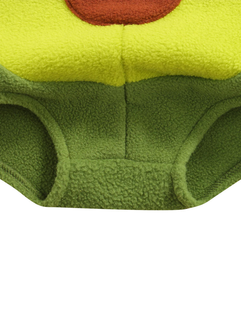 Description Picture 6 of itemInfant Baby Boys Girls Green Avocado Costume Sleeveless Fruits Hoodies with Stockings Toddler Baby Summer Clothes