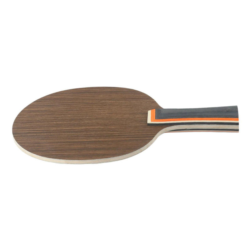 Description Picture 6 of itemTable Tennis Racket Bottom Plate 5 Ply Pong Blade Paddle Long Handle Ebony Dalbergia Table Tennis Paddle Blade Bat Blade