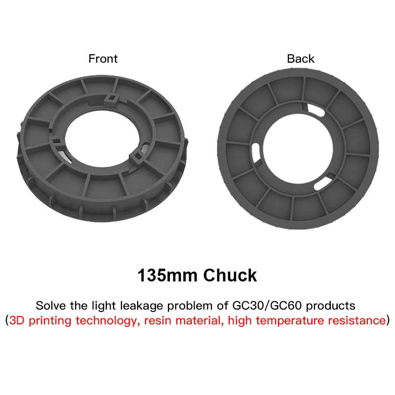 Description Picture 2 of itemAccessories Standard Reflector Diffuser Sock Remote Control 135mm Chuck Flip Softbox Adapter Ring Charger For INKEE GC30 GC60