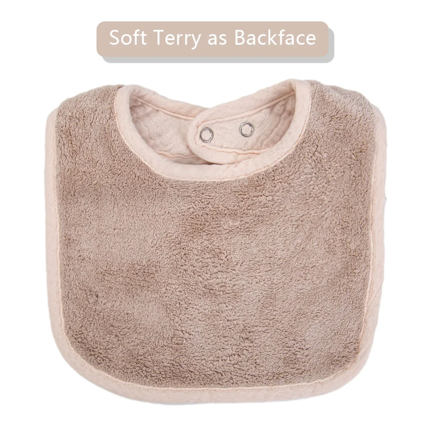 Description Picture 5 of itemCute Bear Muslin Cotton Baby Bibs Saliva Towel U-Absorbent Pockets Korean Children Kids Boys Girls Bandanas Feeding Burp Clothes